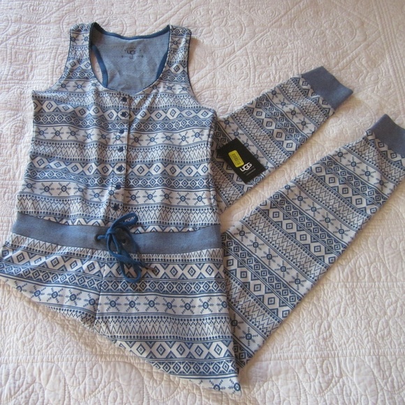 UGG Loungewear Jumpsuit S Nomie Drawstring - Picture 2 of 8